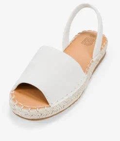 Hot Bosanova Alpargatas beige planas con esparto