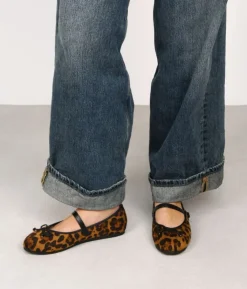 Best Bosanova Bailarinas leopardo con lazo y hebilla
