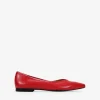 Best Bosanova Bailarinas planas rojas en piel