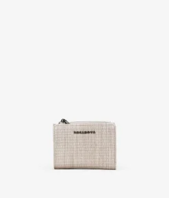 Clearance Bosanova Billetero en piel vegana color beige