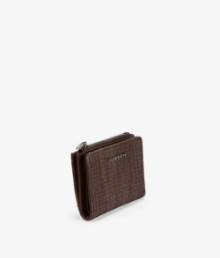 Clearance Bosanova Billetero en piel vegana color marrón
