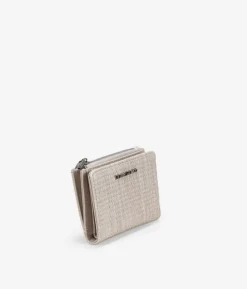 Clearance Bosanova Billetero en piel vegana color beige
