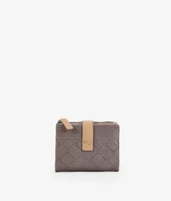Sale Bosanova Billetero piel taupe pequeño