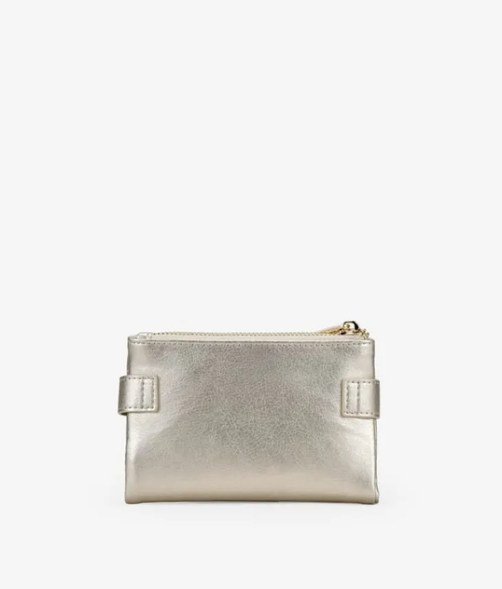 Sale Bosanova Billetero piel vegana en color oro