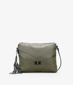 Clearance Bosanova Bolso bandolera acolchado verde