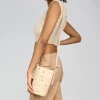 Sale Bosanova Bolso bandolera arena con apliques metálicos