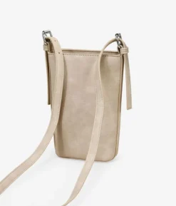 Sale Bosanova Bolso bandolera arena con apliques metálicos
