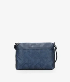 Sale Bosanova Bolso bandolera azul con cremallera