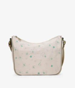 Discount Bosanova Bolso bandolera beige con bordado