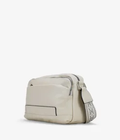 Outlet Bosanova Bolso bandolera beige con asa étnica