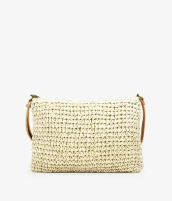 Discount Bosanova Bolso bandolera de rafia beige