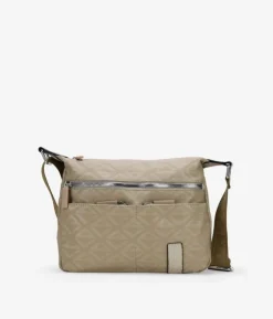 Clearance Bosanova Bolso bandolera en nylon color tostado