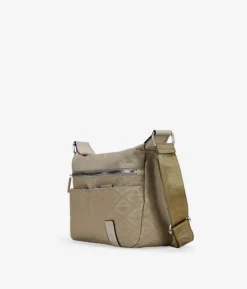 Clearance Bosanova Bolso bandolera en nylon color tostado