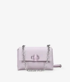 Best Bosanova Bolso bandolera lila con solapa