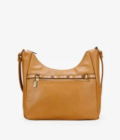 Clearance Bosanova Bolso bandolera marrón con bordado