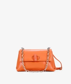 Best Bosanova Bolso bandolera naranja con solapa