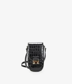 Best Bosanova Bolso bandolera negro para móvil con tarjetero