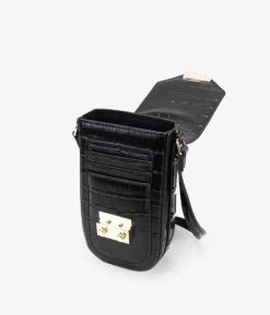 Best Bosanova Bolso bandolera negro para móvil con tarjetero
