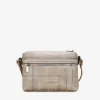 Best Bosanova Bolso bandolera taupe doble cremallera