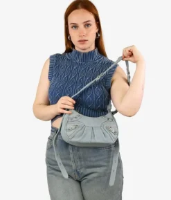 Best Bosanova Bolso bandolera tejano con tachas