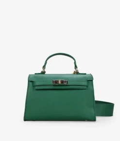 Discount Bosanova Bolso bandolera verde con solapa