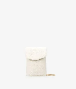 Sale Bosanova Bolso beige borrego para móvil