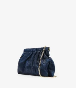 Clearance Bosanova Bolso de fiesta azul con boquilla