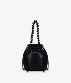 Sale Bosanova Bolso de fiesta negro con asa de piedras