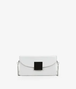 Sale Bosanova Bolso de fiesta piedra con solapa y metal