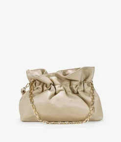 Outlet Bosanova Bolso de hombro beige con cadena