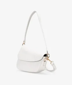 Clearance Bosanova Bolso de hombro beige con solapa