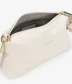 Clearance Bosanova Bolso de hombro beige con cremallera