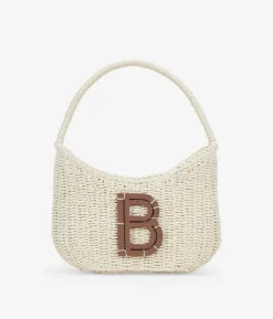 Best Bosanova Bolso de hombro beige en rafia