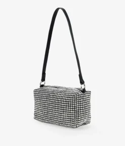 Sale Bosanova Bolso de hombro brillante plateado