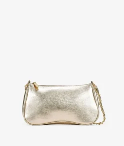 Best Bosanova Bolso de hombro dorado con cadena
