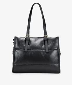 Hot Bosanova Bolso de hombro negro acolchado