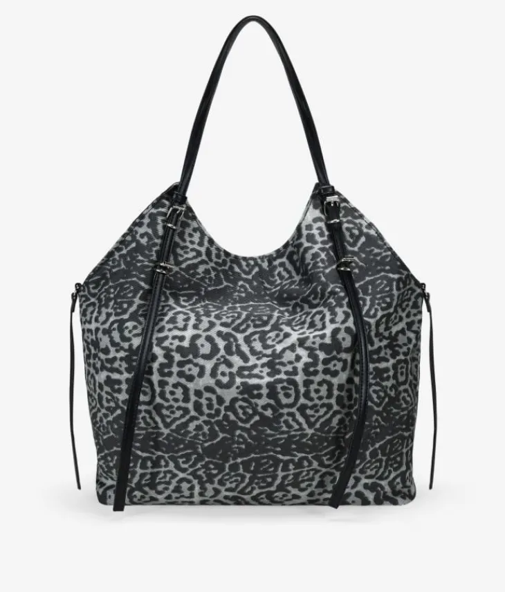 Best Bosanova Bolso de hombro negro con hebillas metálicas