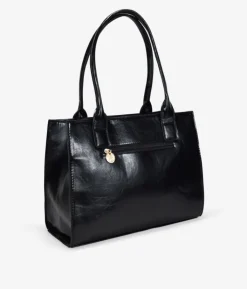 Best Bosanova Bolso de hombro negro con cremallera