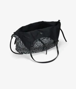 Best Bosanova Bolso de hombro negro con hebillas metálicas