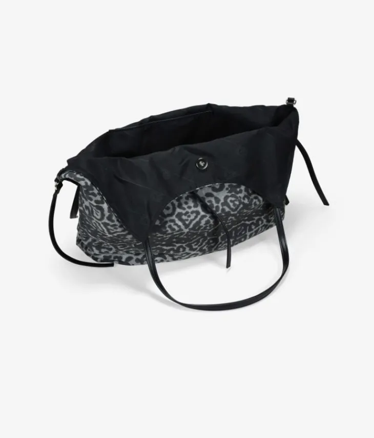 Best Bosanova Bolso de hombro negro con hebillas metálicas