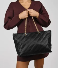 Outlet Bosanova Bolso de hombro negro para portátil con cadena