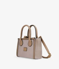 Fashion Bosanova Bolso de mano beige en rafia