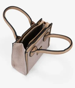 Fashion Bosanova Bolso de mano beige en rafia