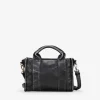 New Bosanova Bolso de mano negro pequeño con cremallera