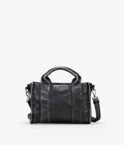 New Bosanova Bolso de mano negro pequeño con cremallera