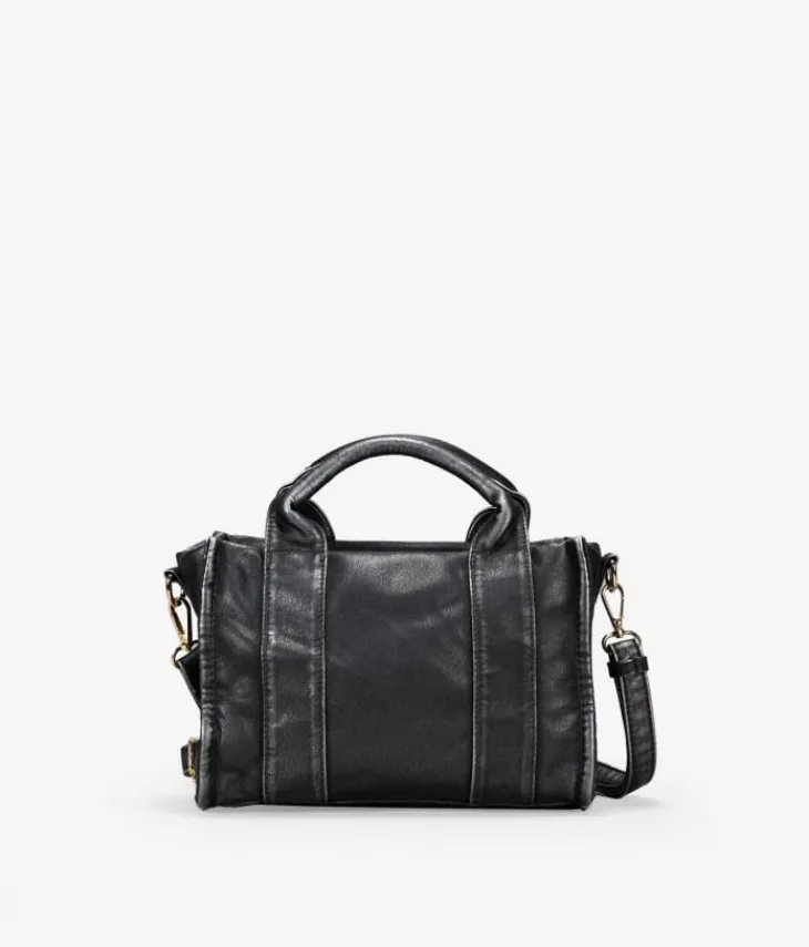 New Bosanova Bolso de mano negro pequeño con cremallera