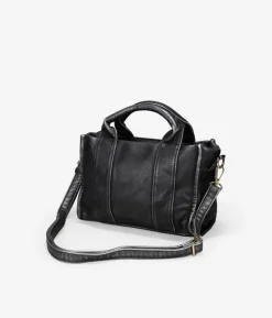 New Bosanova Bolso de mano negro pequeño con cremallera