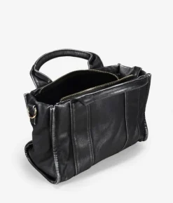 New Bosanova Bolso de mano negro pequeño con cremallera