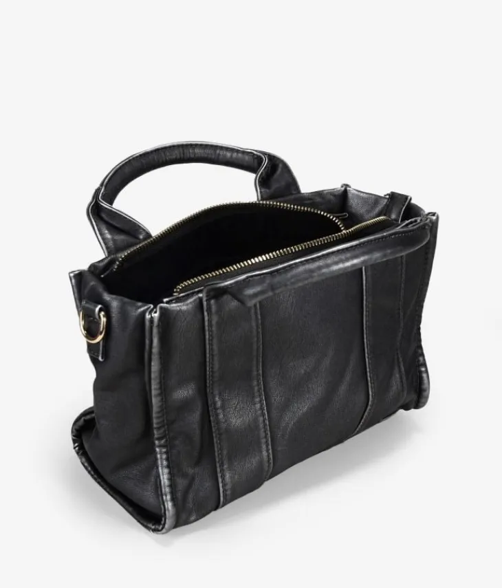 New Bosanova Bolso de mano negro pequeño con cremallera