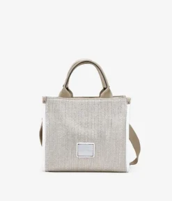 Clearance Bosanova Bolso de mano plateado con cremallera